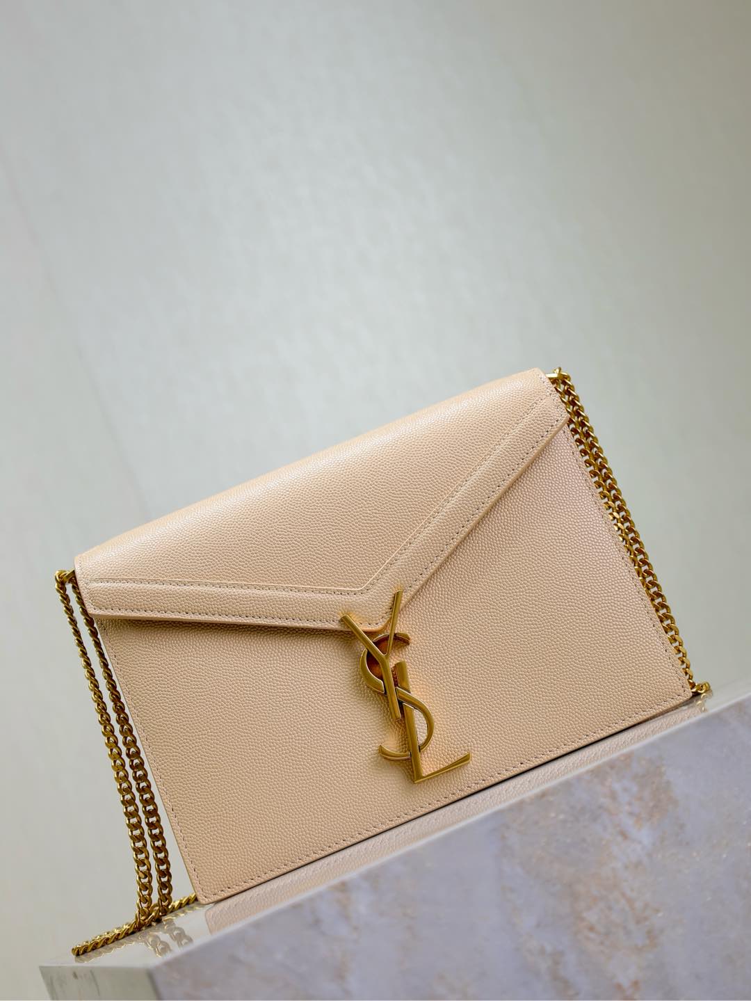 Saint Laurent Cassandra Chain Wallet |