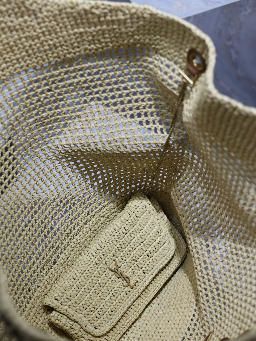 Saint Laurent ICARE IN RAFFIA | Saint Laurent | YSL