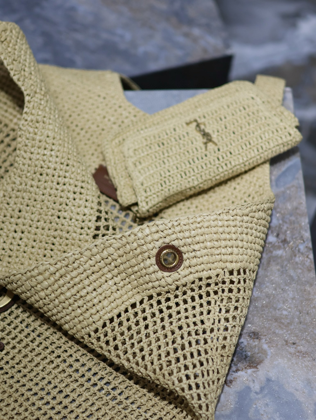 Saint Laurent ICARE IN RAFFIA | Saint Laurent | YSL