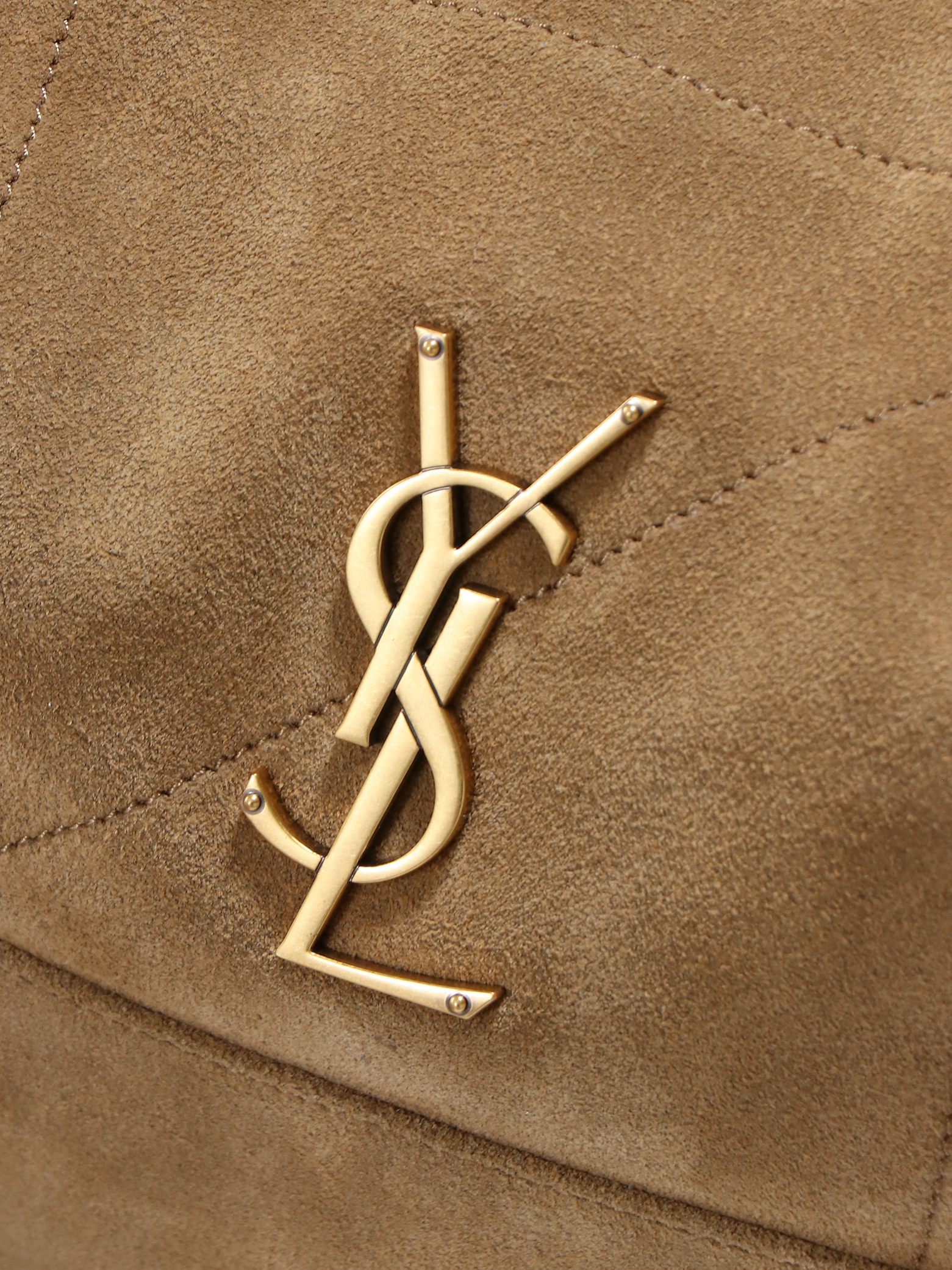 Saint Laurent JAMIE SHOPPING em camurça brown | Saint Laurent | YSL