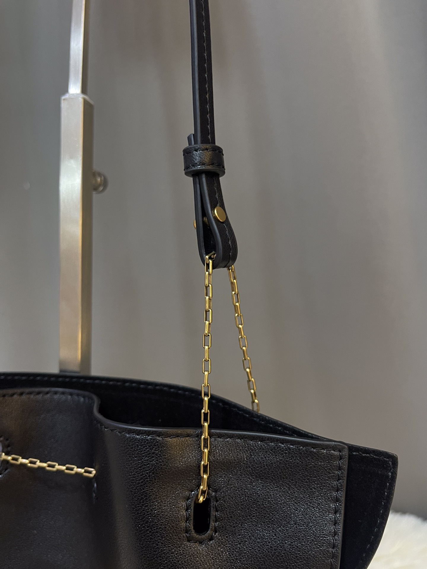 Saint Laurent Mini Bolso Cruzado De Piel Para Mujer