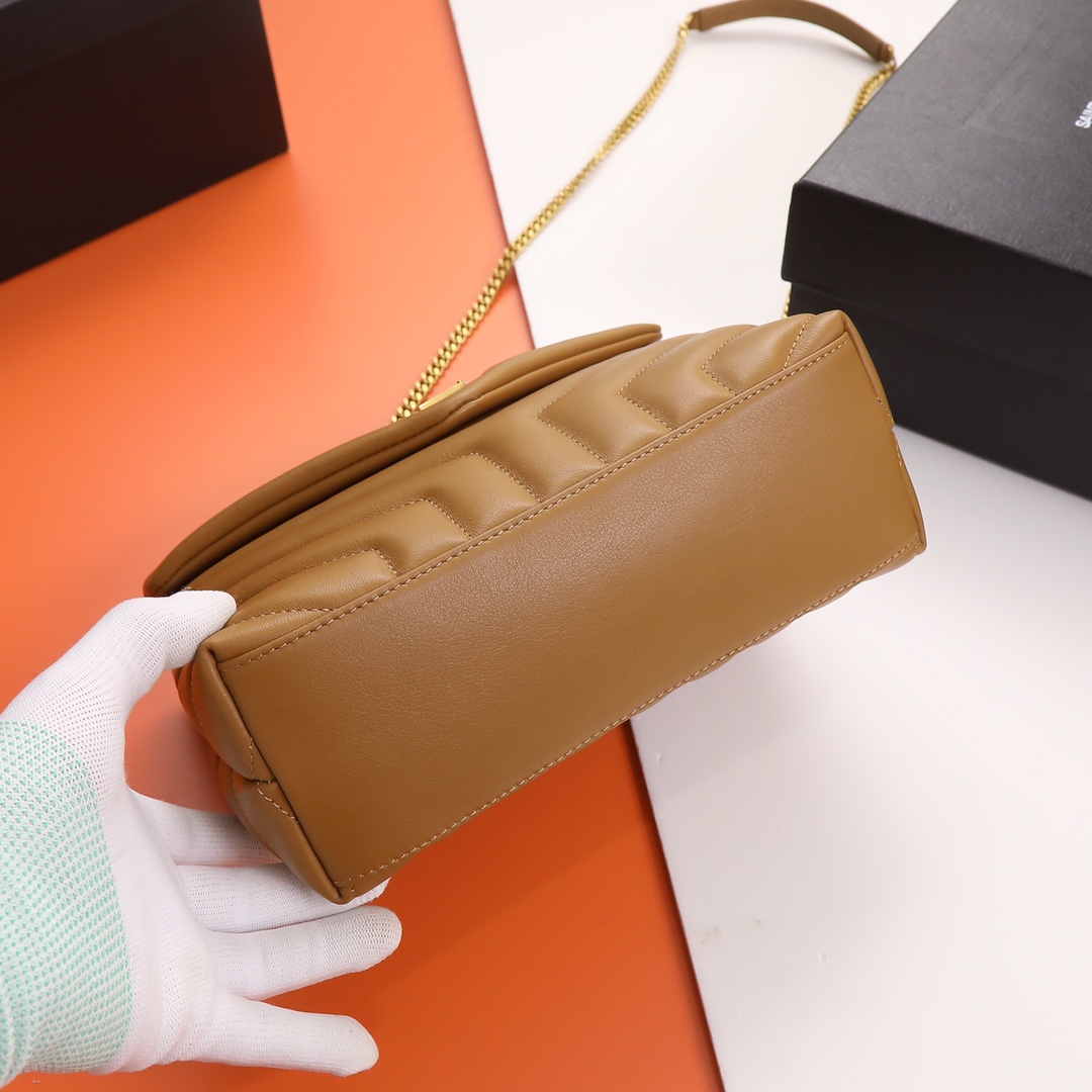 Saint Laurent Mini Loulou Crossbody Bag