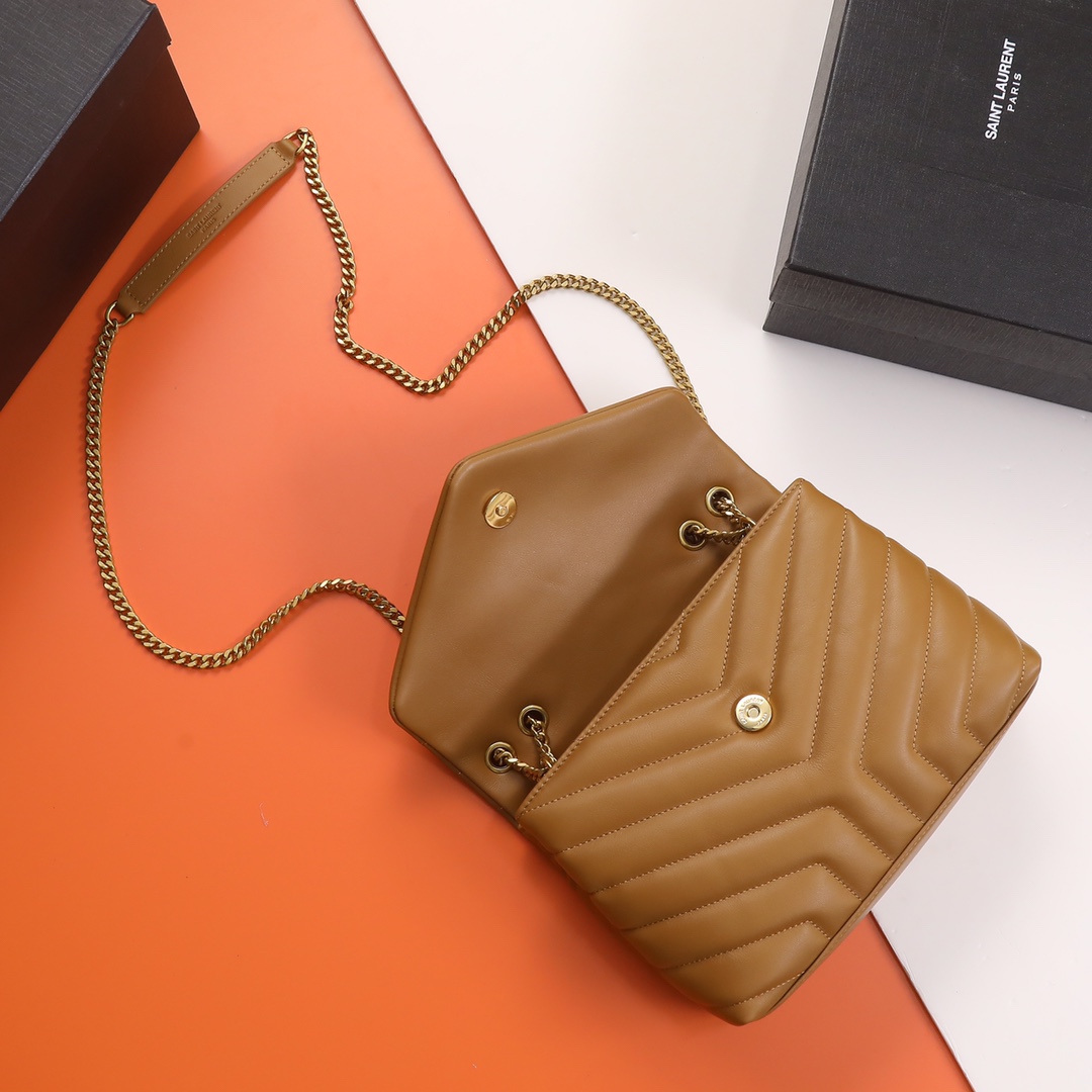 Saint Laurent Mini Loulou Crossbody Bag