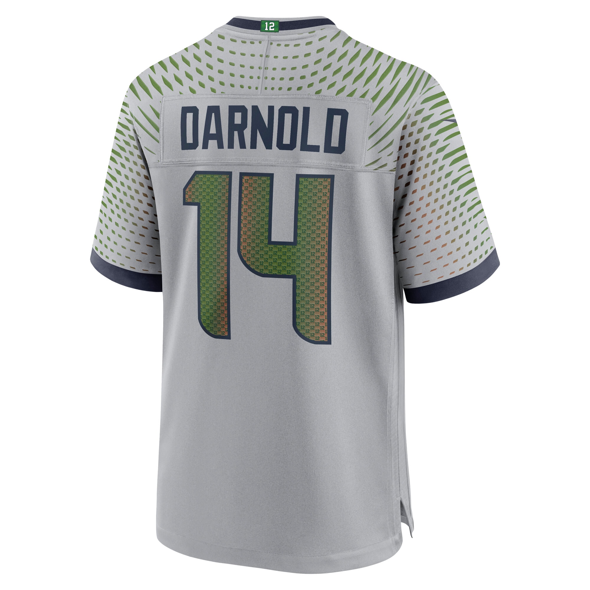 Sam Darnold Seattle Seahawks Nike 2025 Rivalries Collection Game Jersey – Wolf Gray