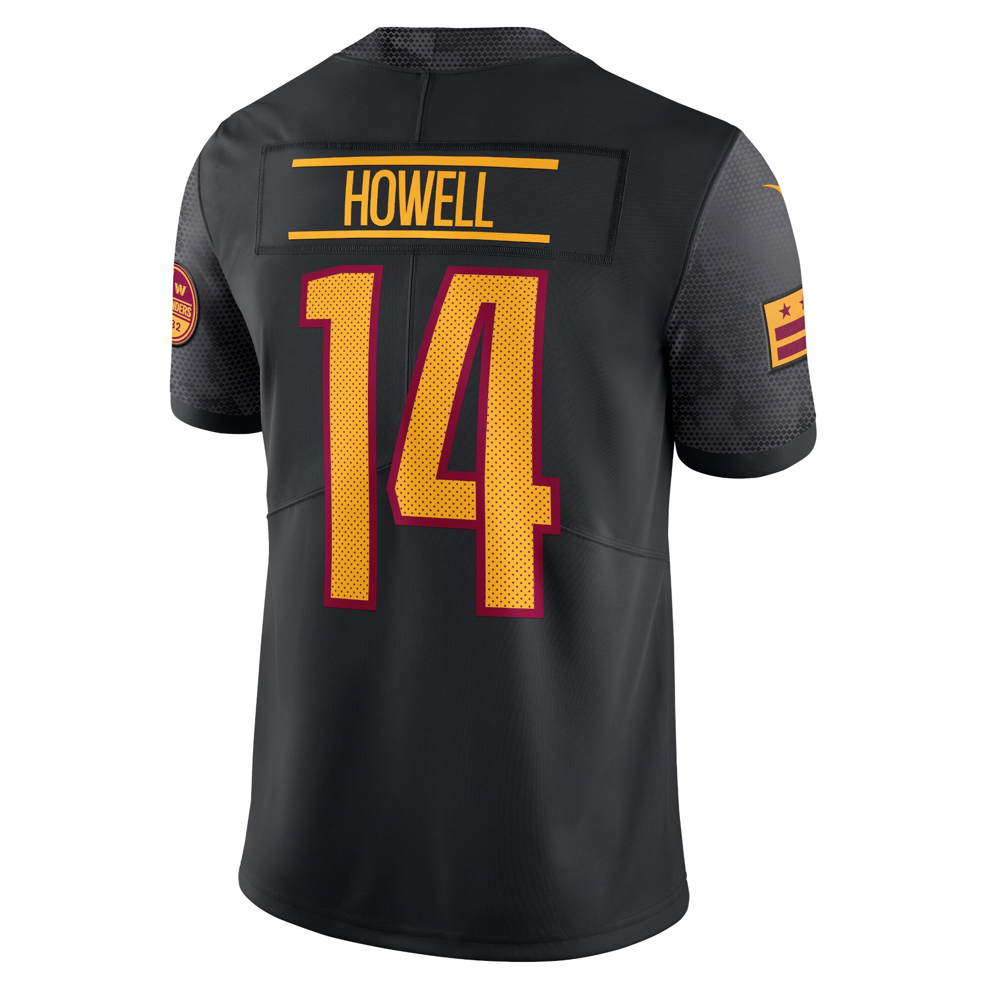 Sam Howell Washington Commanders Nike Alternate Vapor Untouchable Limited Jersey – Black