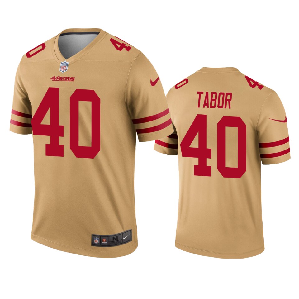 Tabor 49ers Gold Jersey