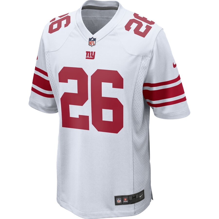 Saquon Barkley New York Giants Nike Game Jersey - White