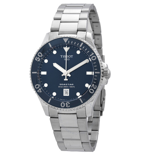 Seastar Quartz Blue Dial Men's Watch