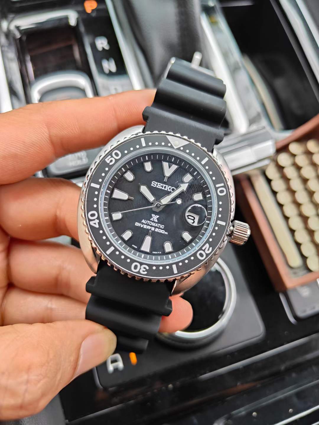 Seiko Prospex Black Rubber - Automatic Diver Watch - Image 5