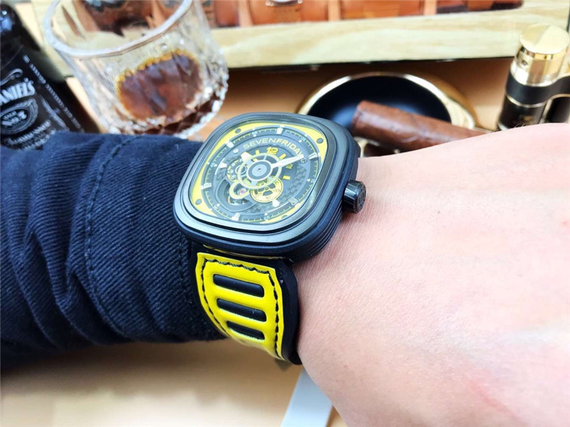SevenFriday P3B/06 Yellow - Industrial Revolution Watch - Image 2
