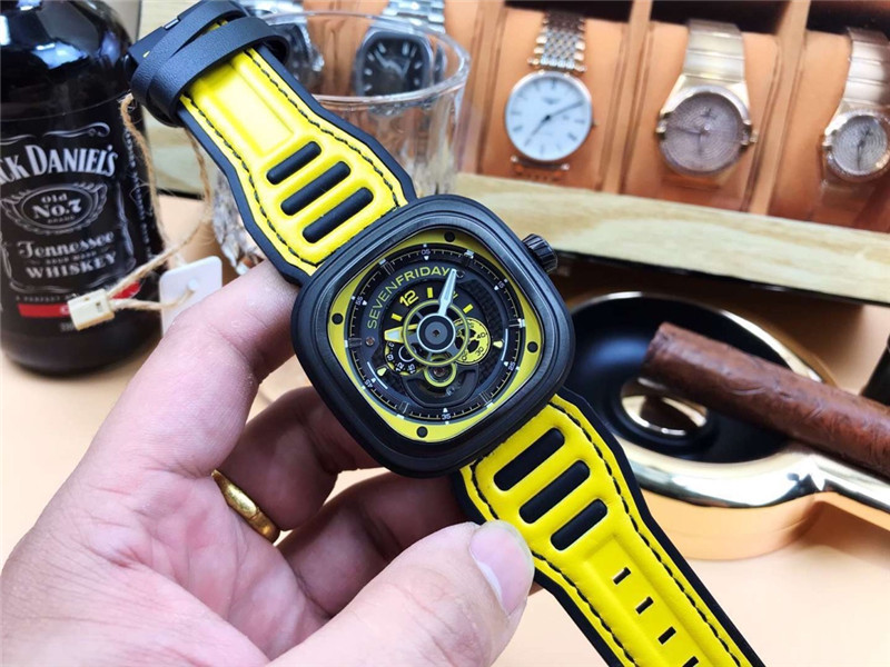 SevenFriday P3B/06 Yellow - Industrial Revolution Watch - Image 6