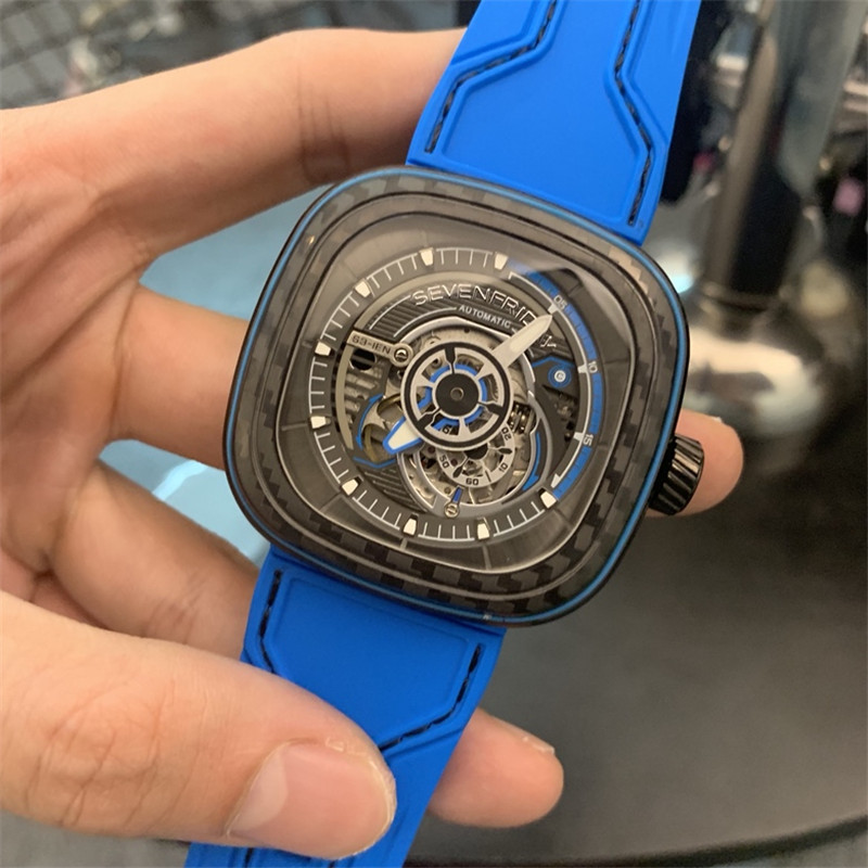 SevenFriday S3/03 Blue - Industrial Revolution Watch - Image 6