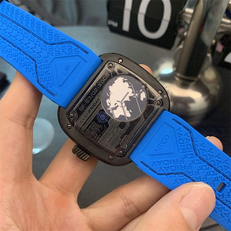 SevenFriday S3/03 Blue - Industrial Revolution Watch - Image 4