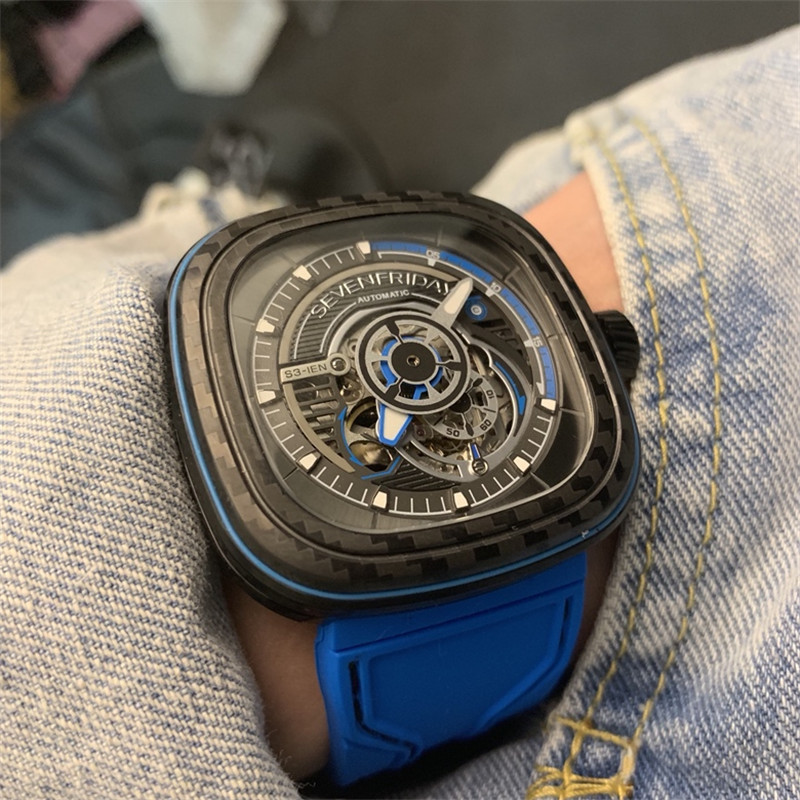 SevenFriday S3/03 Blue - Industrial Revolution Watch - Image 3