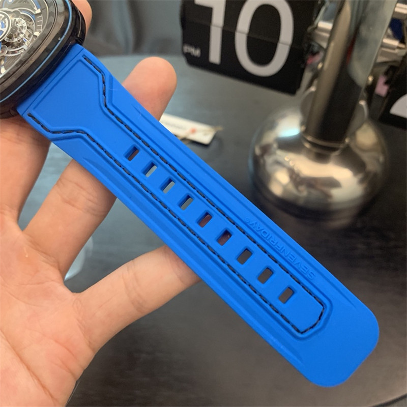 SevenFriday S3/03 Blue - Industrial Revolution Watch - Image 5