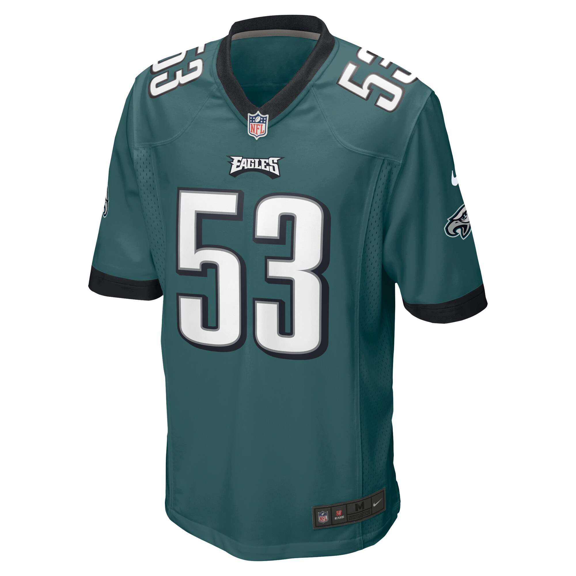 Shaquille Leonard Philadelphia Eagles Nike  Game Jersey - Midnight Green