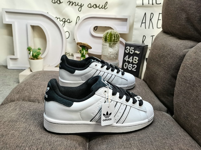 Shoes Adidas 062D Adidas Originals Superstar JH5469 shell head classic all-match casual sports shoes high-density EVA foam soft cushioning midsole pull-up process ❗10