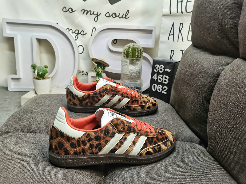 classic retro Adidas Samba Leopard Print - Adidas Samba Leopard Print