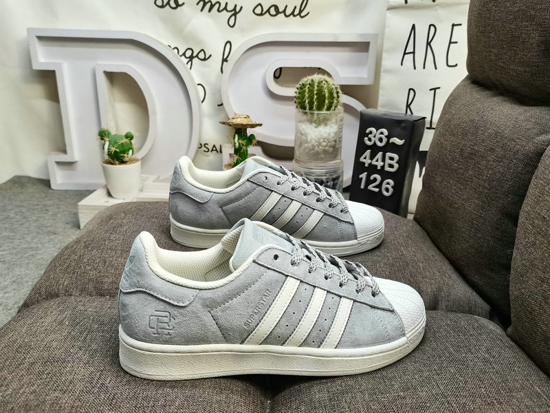 Adidas Superstar Grey Suede classic