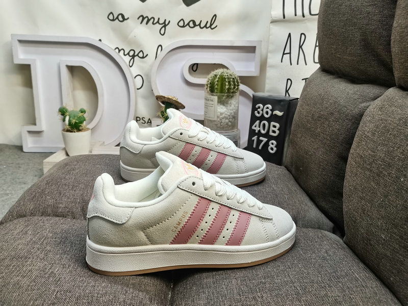 Shoes Adidas 178DAdidas Campus 00s JI2752 Tokyo hip-hop culture elements, creating the TOKYO ENERGY college series. Bread-style classic retro low-top versatile casual sports sneakers. Themed with the world's trendy cultural center "Tokyo", from 10