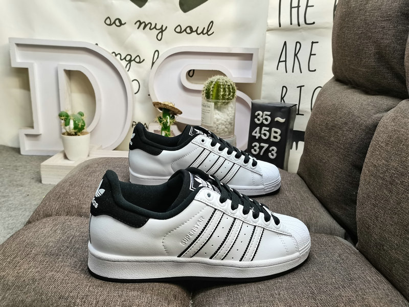 Shoes Adidas 373D Adidas Originals Superstar JH5469 shell head classic versatile casual sports shoes high-density EVA foam soft cushioning midsole pull-up process ❗10