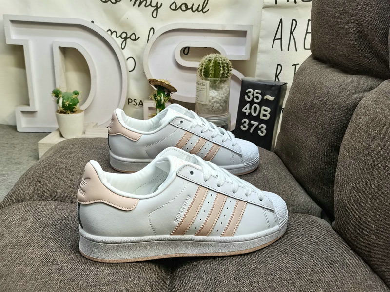 Shoes Adidas 373D Adidas Originals Superstar JH7056 Shell head classic versatile casual sports shoes High-density EVA foam soft cushioning midsole pull-up process ❗10