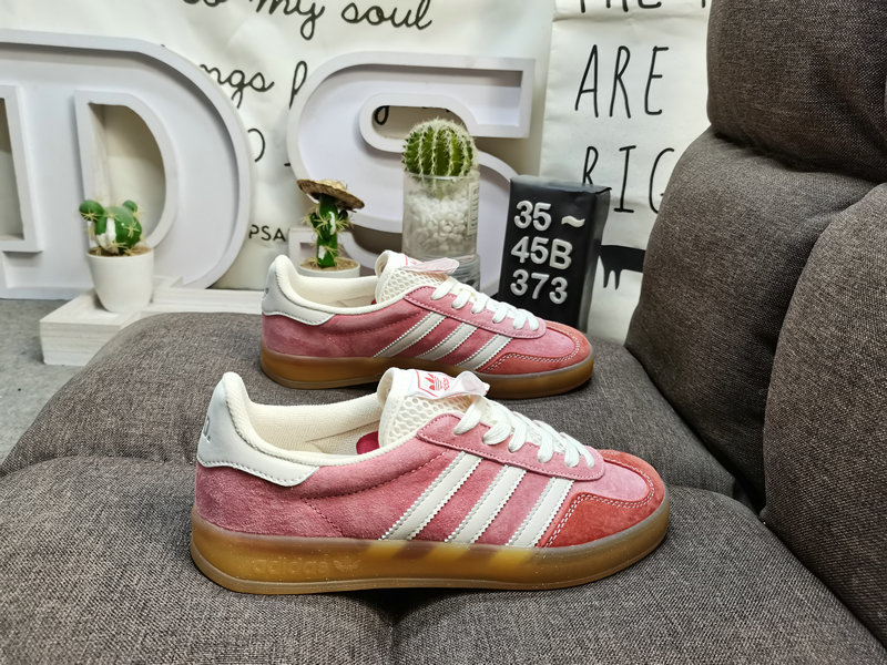 suede gum Adidas Gazelle Bold Pink