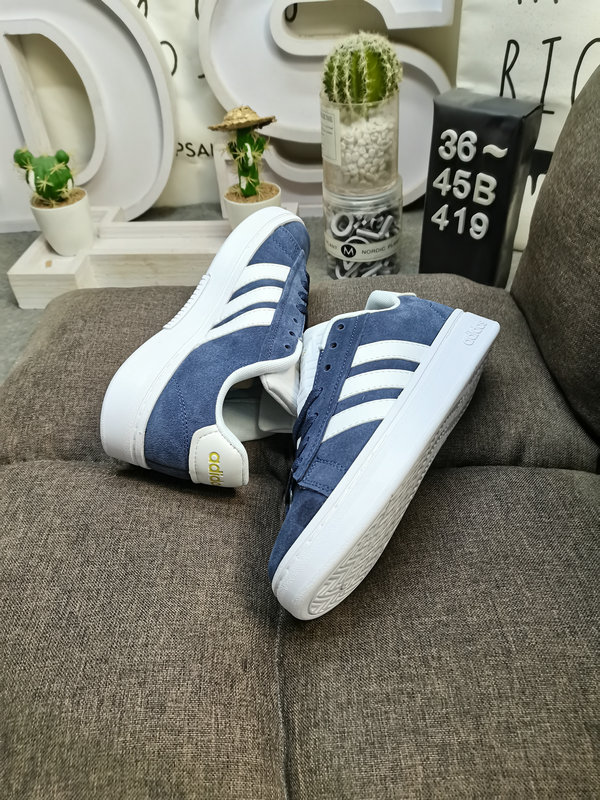 Shoes Adidas 419D Adidas NEO Anti-slip Lightweight Low-top Courtbeat Casual Sneakers This lifestyle sneaker is inspired by the rich history of adidas tennis shoes, combining classic style with modern temperament and tailoring.