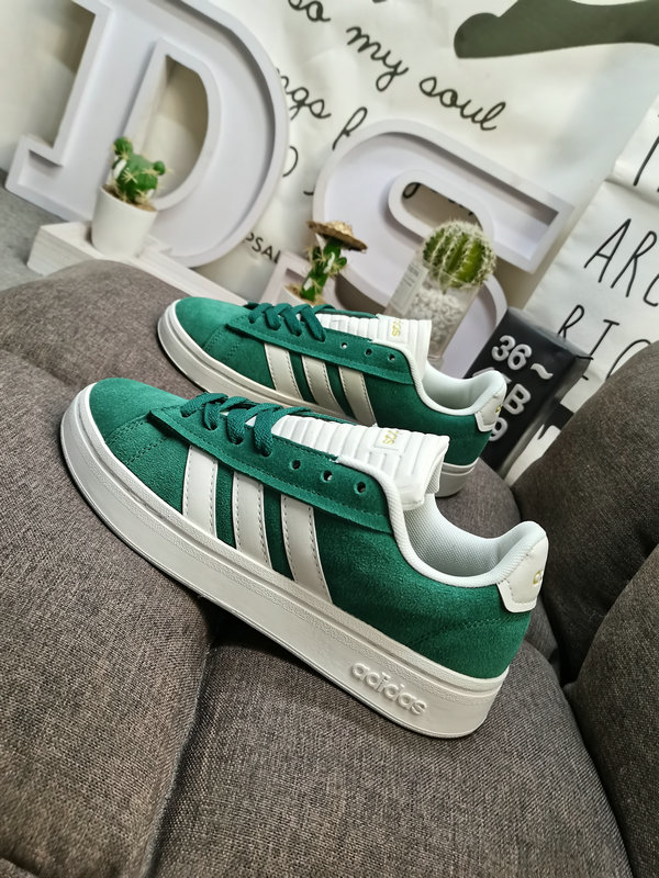 Shoes Adidas 419D Adidas NEO Anti-slip Lightweight Low-top Courtbeat Casual Sneakers This lifestyle sneaker is inspired by the rich history of adidas tennis shoes, combining classic style with modern temperament and tailoring.