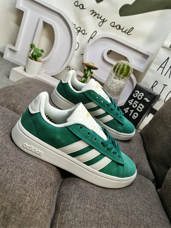 Shoes Adidas 419D Adidas NEO Anti-slip Lightweight Low-top Courtbeat Casual Sneakers This lifestyle sneaker is inspired by the rich history of adidas tennis shoes, combining classic style with modern temperament and tailoring.