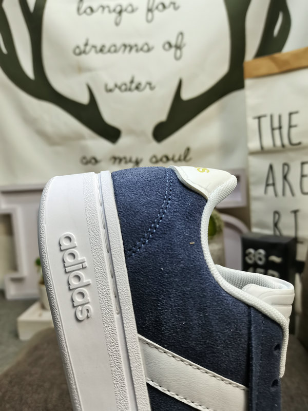 Shoes Adidas 419D Adidas NEO Anti-slip Lightweight Low-top Courtbeat Casual Sneakers This lifestyle sneaker is inspired by the rich history of adidas tennis shoes, combining classic style with modern temperament and tailoring.