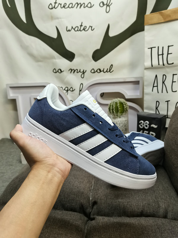Shoes Adidas 419D Adidas NEO Anti-slip Lightweight Low-top Courtbeat Casual Sneakers This lifestyle sneaker is inspired by the rich history of adidas tennis shoes, combining classic style with modern temperament and tailoring.