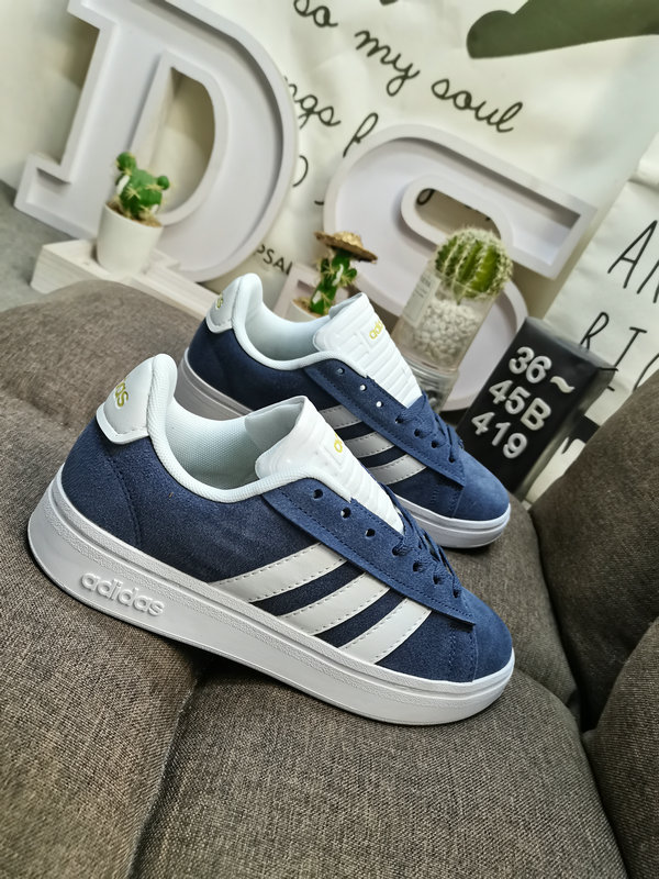 Shoes Adidas 419D Adidas NEO Anti-slip Lightweight Low-top Courtbeat Casual Sneakers This lifestyle sneaker is inspired by the rich history of adidas tennis shoes, combining classic style with modern temperament and tailoring.