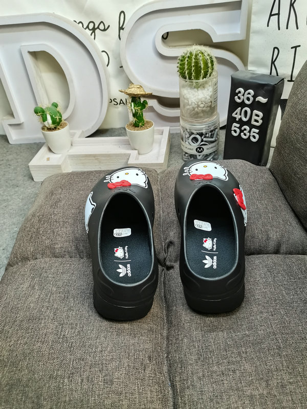 Shoes Adidas 535Dadidas Adifom Stan Mule IH0280 Adidas clover thick-soled casual slippers Height-increasing shoes Summer comfortable non-slip wear-resistant foam material 10