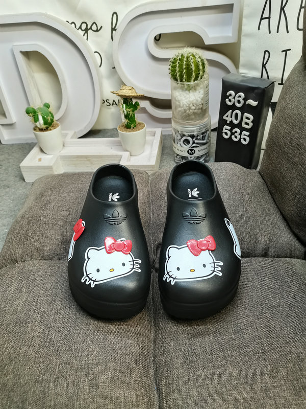 Shoes Adidas 535Dadidas Adifom Stan Mule IH0280 Adidas clover thick-soled casual slippers Height-increasing shoes Summer comfortable non-slip wear-resistant foam material 10