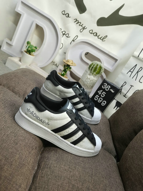 Shoes Adidas 599D Adidas Originals Superstar shell head classic versatile casual sports shoes with wear-resistant upper #High-density EVA foam soft cushioning midsole pull-up process ❗58