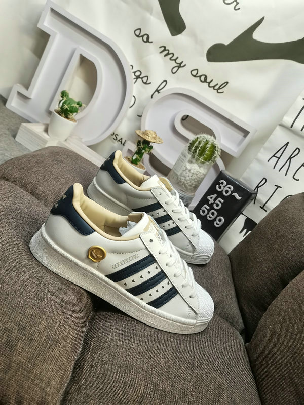 Shoes Adidas 599D Adidas Originals Superstar shell head classic versatile casual sports shoes with wear-resistant upper #High-density EVA foam soft cushioning midsole pull-up process ❗58