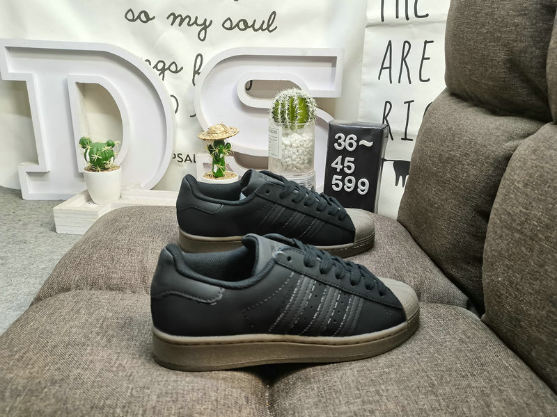 Shoes Adidas 599D Adidas Originals Superstar shell head classic versatile casual sports shoes with wear-resistant upper #High-density EVA foam soft cushioning midsole pull-up process ❗58