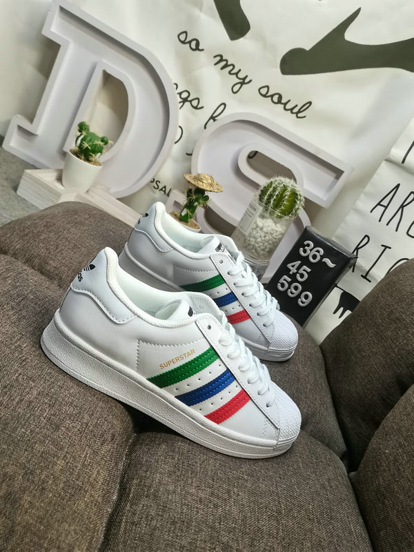 Shoes Adidas 599D Adidas Originals Superstar shell head classic versatile casual sports shoes with wear-resistant upper #High-density EVA foam soft cushioning midsole pull-up process ❗58
