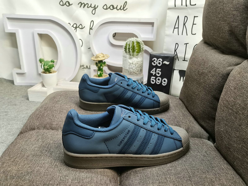 Shoes Adidas 599D Adidas Originals Superstar shell head classic versatile casual sports shoes with wear-resistant upper #High-density EVA foam soft cushioning midsole pull-up process ❗58