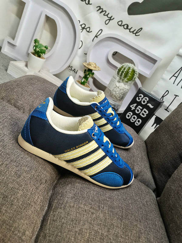 Shoes Adidas 699D is retro and avant-garde, collaborating with British designer brand Wales Bonner x Adidas WB Japan LowCream White Dark BrownWB Japan series classic retro low-top leisure 10