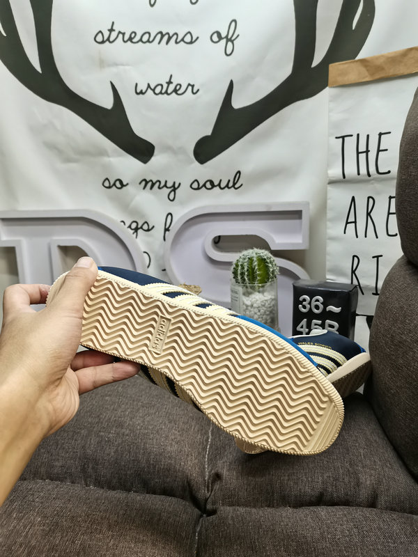 Shoes Adidas 699D is retro and avant-garde, collaborating with British designer brand Wales Bonner x Adidas WB Japan LowCream White Dark BrownWB Japan series classic retro low-top leisure 10