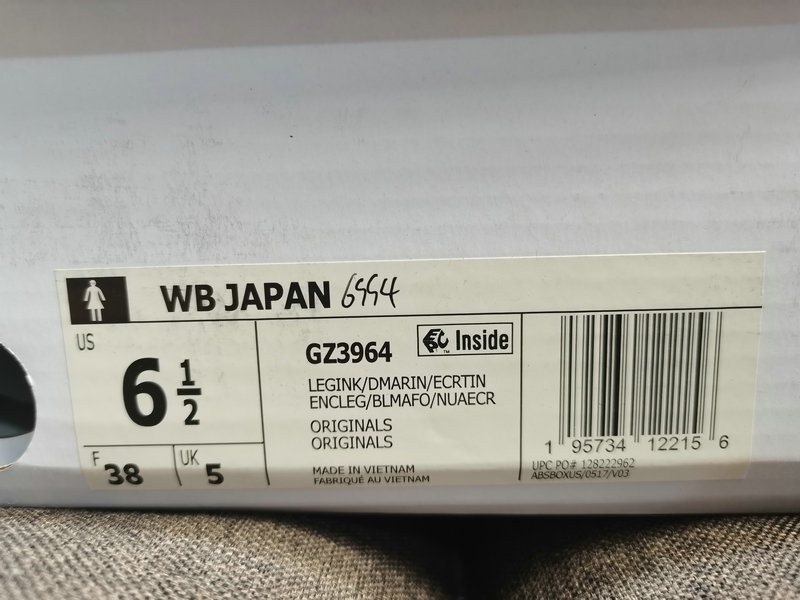 Shoes Adidas 699D is retro and avant-garde, collaborating with British designer brand Wales Bonner x Adidas WB Japan LowCream White Dark BrownWB Japan series classic retro low-top leisure 10