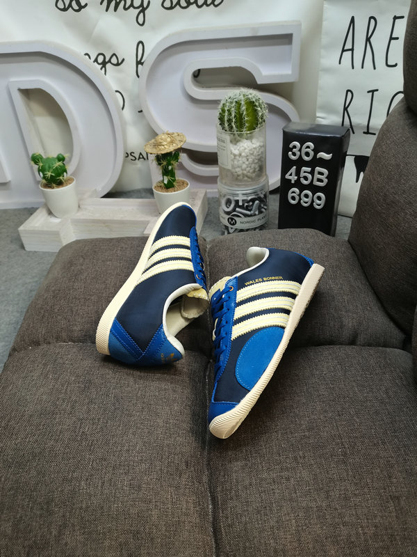 Shoes Adidas 699D is retro and avant-garde, collaborating with British designer brand Wales Bonner x Adidas WB Japan LowCream White Dark BrownWB Japan series classic retro low-top leisure 10
