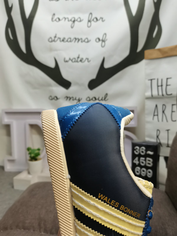 Shoes Adidas 699D is retro and avant-garde, collaborating with British designer brand Wales Bonner x Adidas WB Japan LowCream White Dark BrownWB Japan series classic retro low-top leisure 10