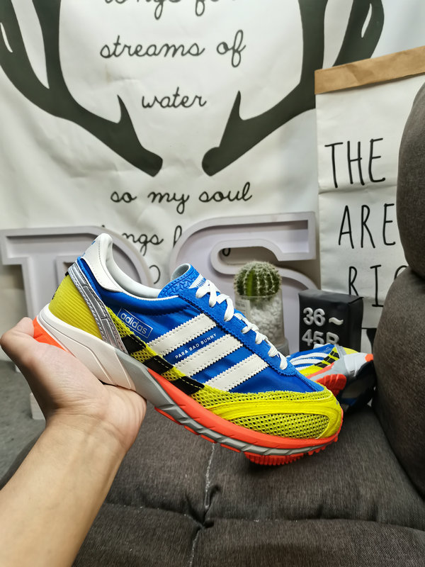 Shoes Adidas 699DAdidas x Bad Bunny Adizero SL 72 JQ8757 suede joint running shoes 10