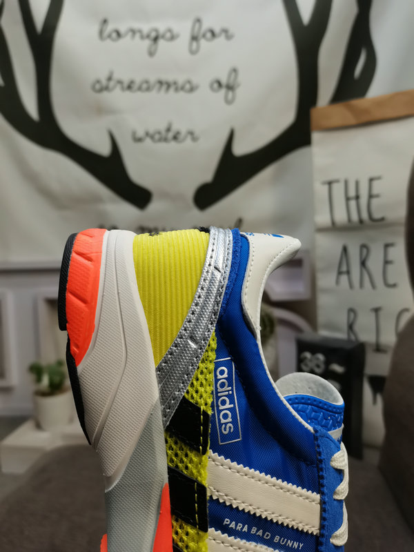 Shoes Adidas 699DAdidas x Bad Bunny Adizero SL 72 JQ8757 suede joint running shoes 10