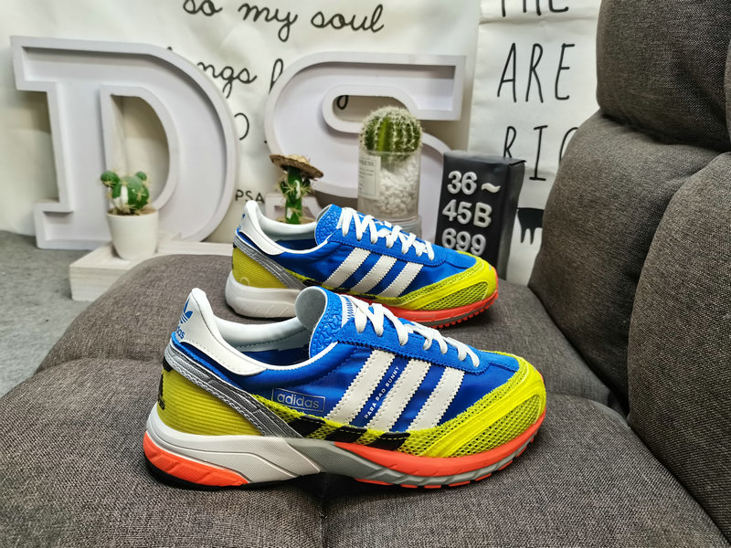 Shoes Adidas 699DAdidas x Bad Bunny Adizero SL 72 JQ8757 suede joint running shoes 10