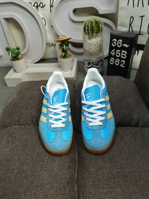 Shoes Adidas 862D company-level genuine half-size adlidas Adidas originals Gazelle Indoor casual wear-resistant lightweight low-top sneakers This Adidas sports shoe is 1979 Gazele lndoor19