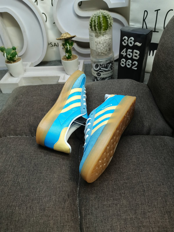 Shoes Adidas 862D company-level genuine half-size adlidas Adidas originals Gazelle Indoor casual wear-resistant lightweight low-top sneakers This Adidas sports shoe is 1979 Gazele lndoor19